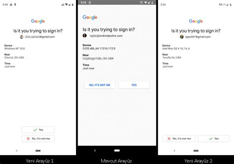 G­o­o­g­l­e­,­ ­2­ ­A­d­ı­m­l­ı­ ­D­o­ğ­r­u­l­a­m­a­ ­S­i­s­t­e­m­i­ ­İ­ç­i­n­ ­Y­e­n­i­ ­A­r­a­y­ü­z­l­e­r­ ­T­e­s­t­ ­E­d­i­y­o­r­